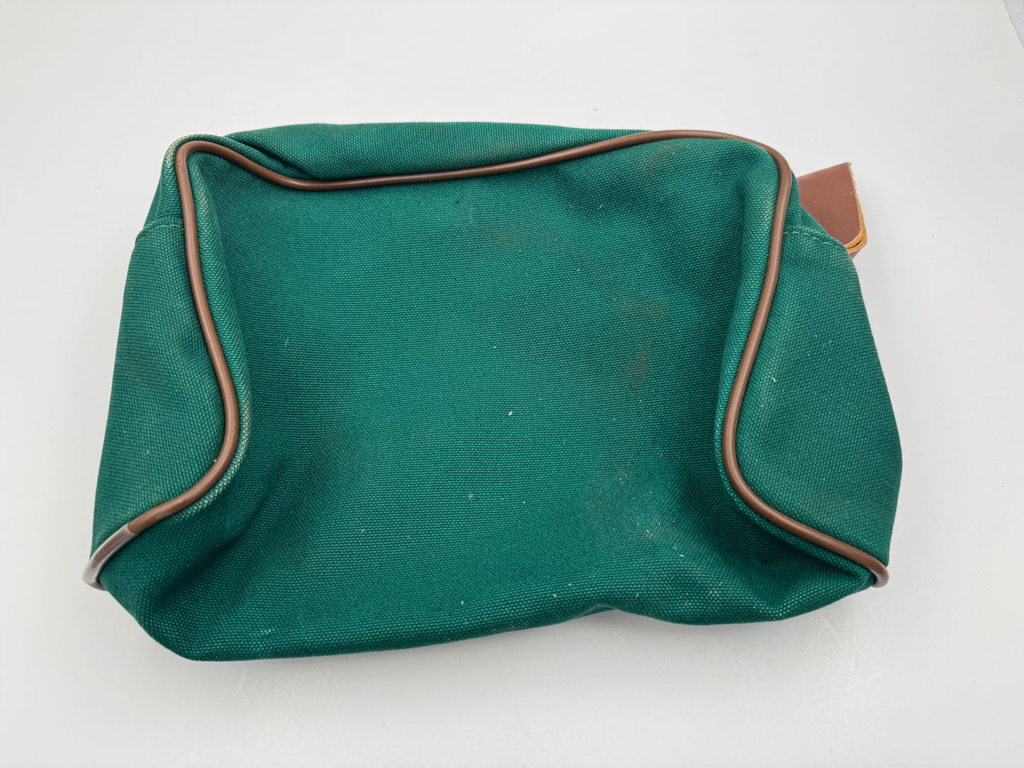 Vintage Mobil Oil Bank Bag And Coin Purse