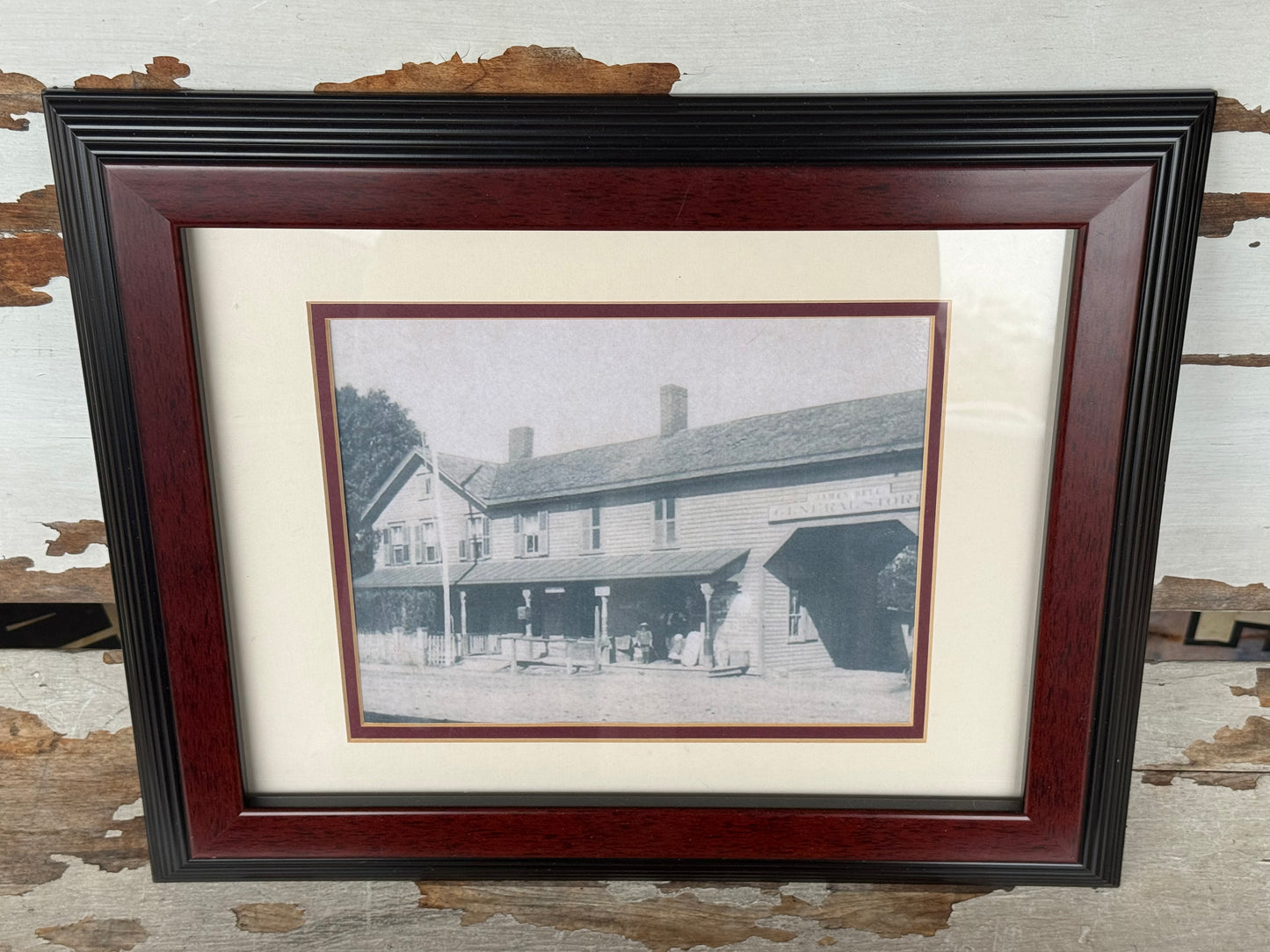 Vintage General Store Photo Black and White
