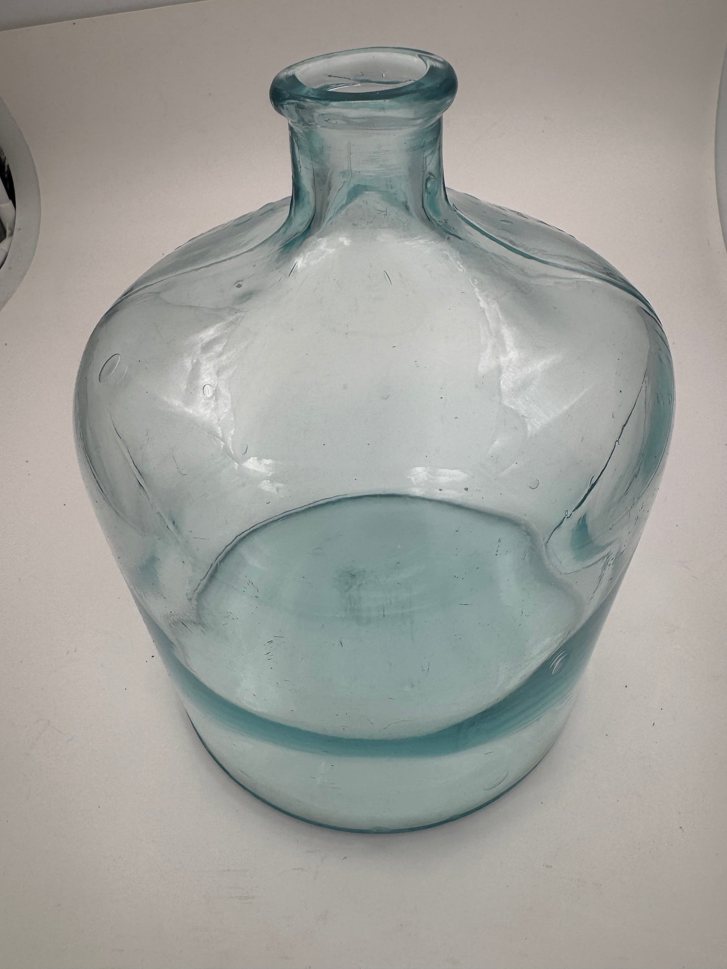 Vintage Fulton Whiskey Jug 2 Piece Blow Mold