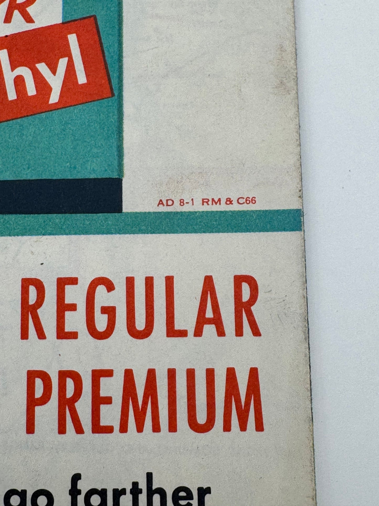 Vintage Signal Gas Roadmap California 1950s