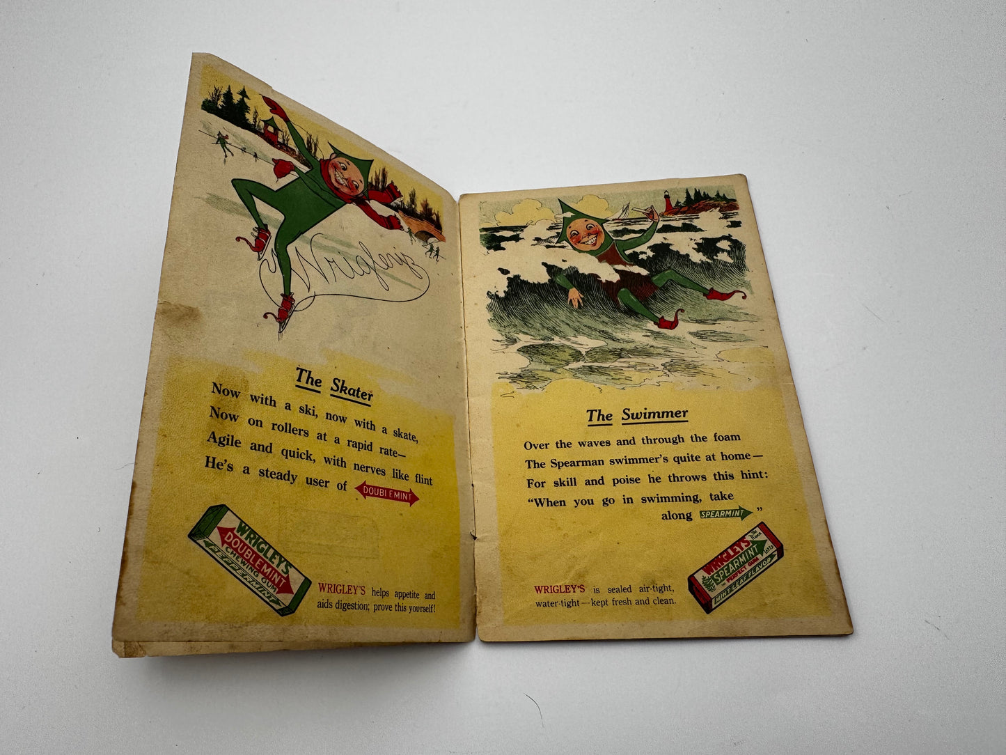 Vintage Wrigleys Spearmen Booklet 1915