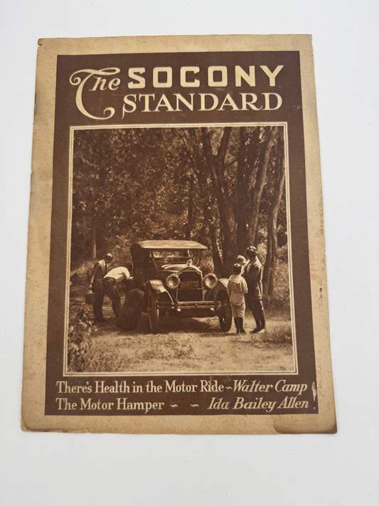 vintage Socony standard magazine volume 1 issue 1