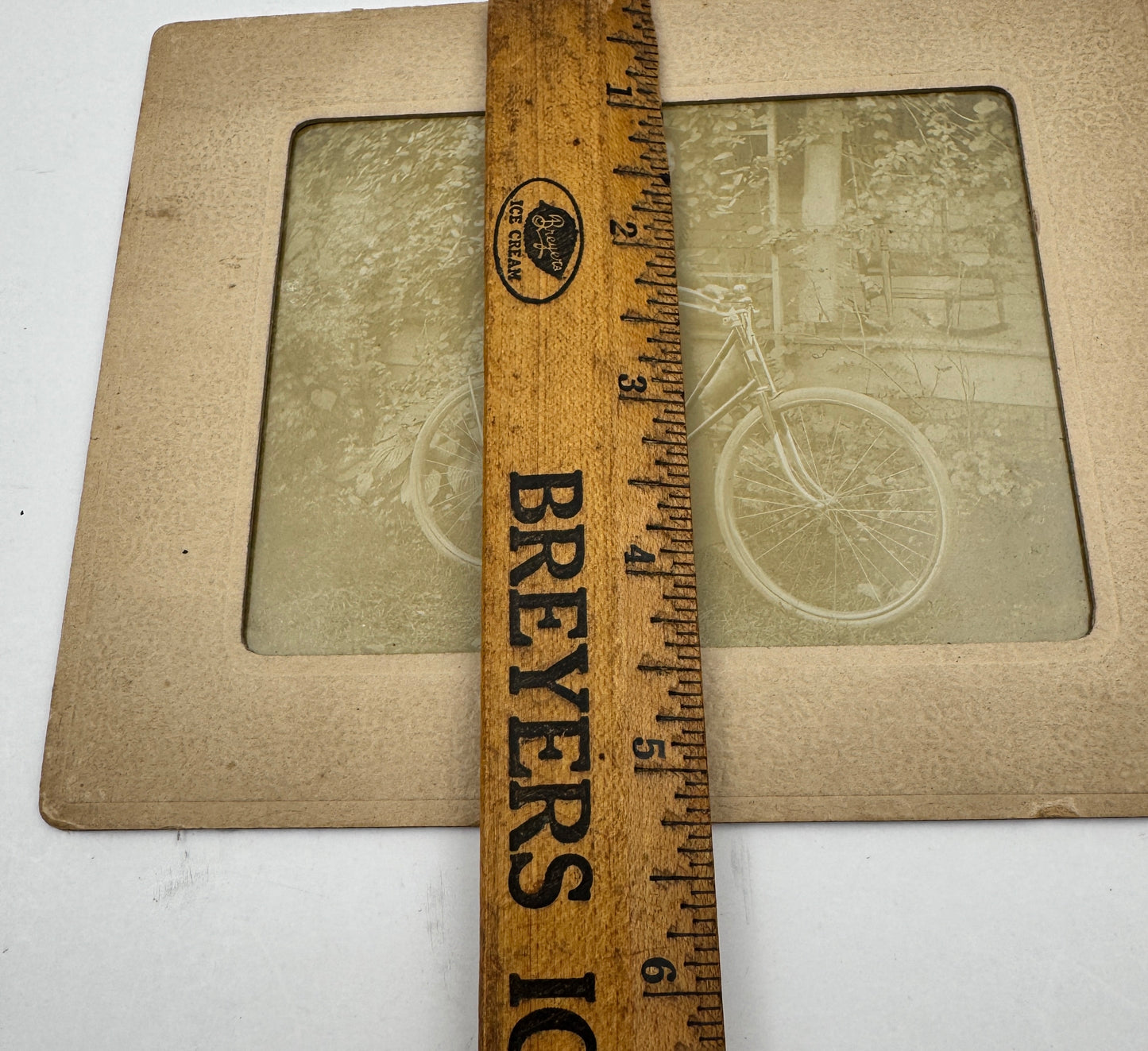 Vintage Woman With Early Woman’s Bicycle Victorian Era.