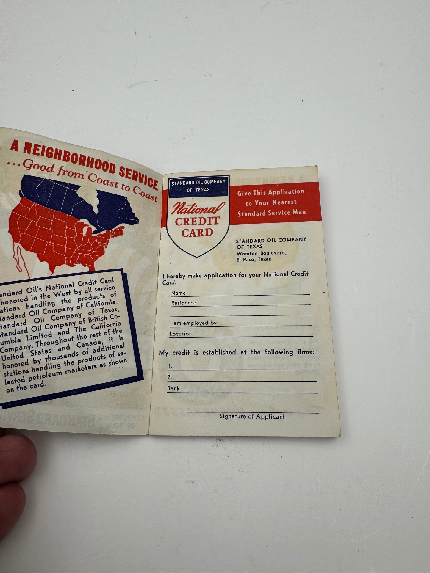 Vintage Standard Oil Football Schedule 1941 College Minty