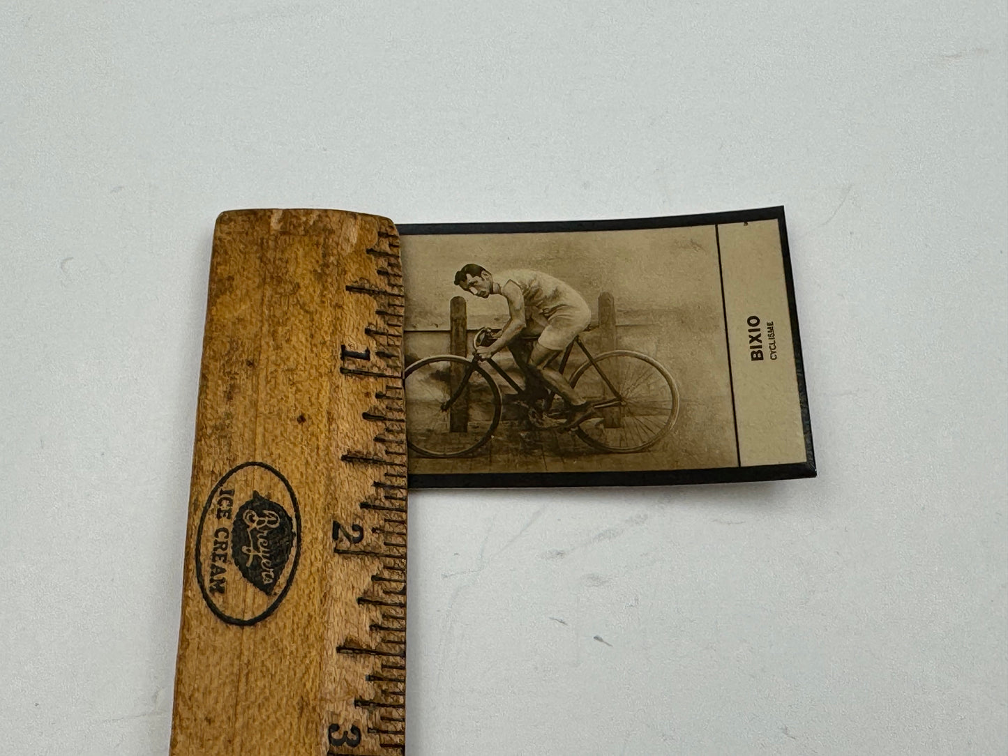 Vintage Bicycle Photo Black and White Early