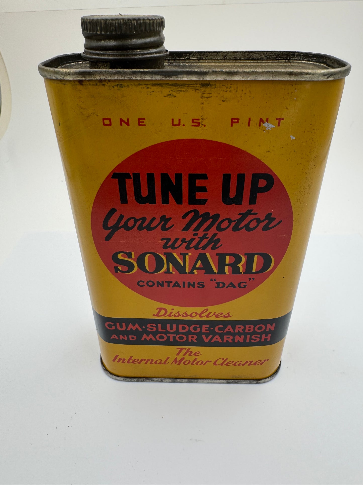 Vintage Oil Can Sonard Motor Tune Up Full