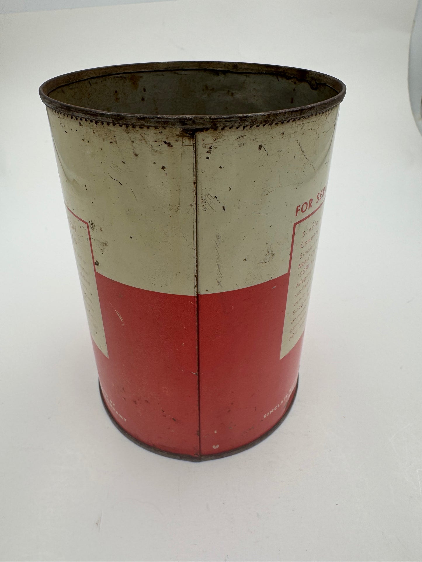 Vintage Sinclair Oil Can Dinosaur Quart