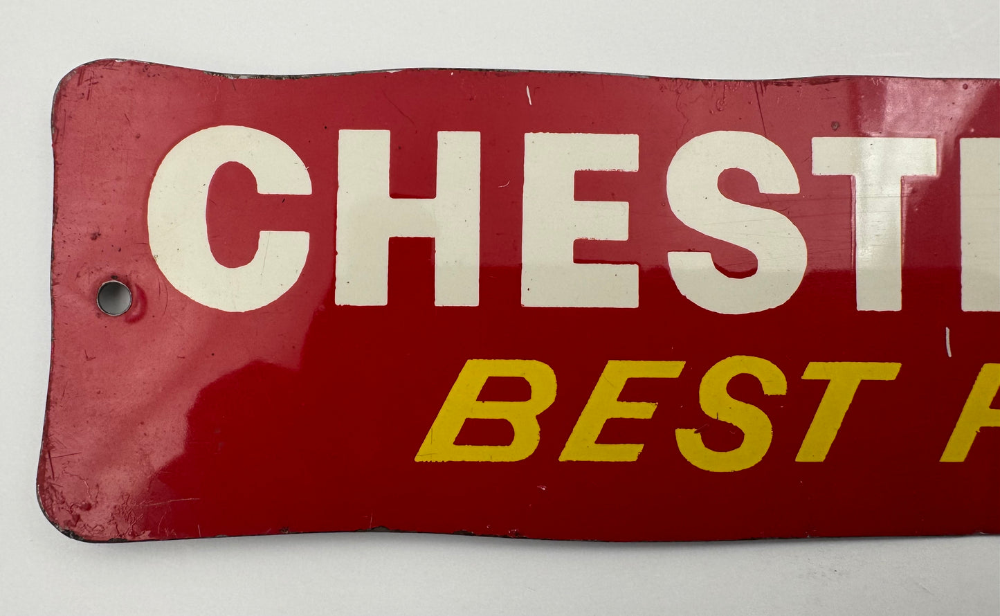 Vintage Door Push Chesterfield Cigarettes Best For You