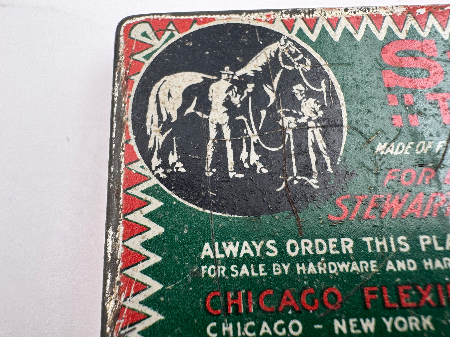 Vintage Stewart Razor Blade Tin