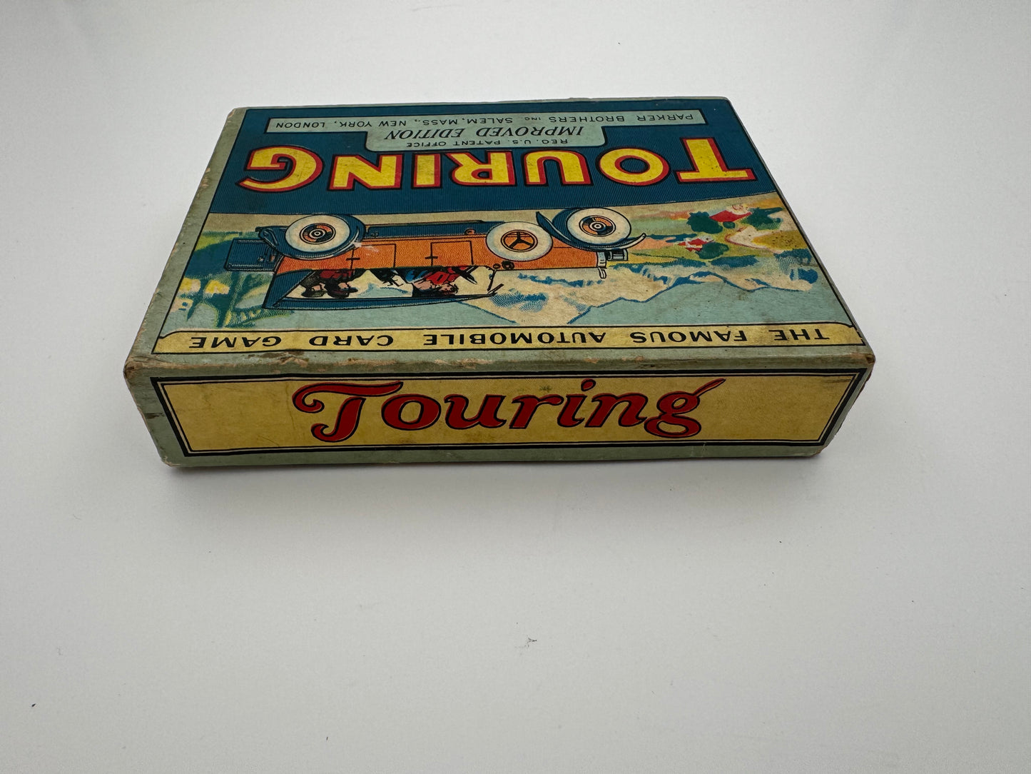 Vintage Touring Automobile Card Game Complete