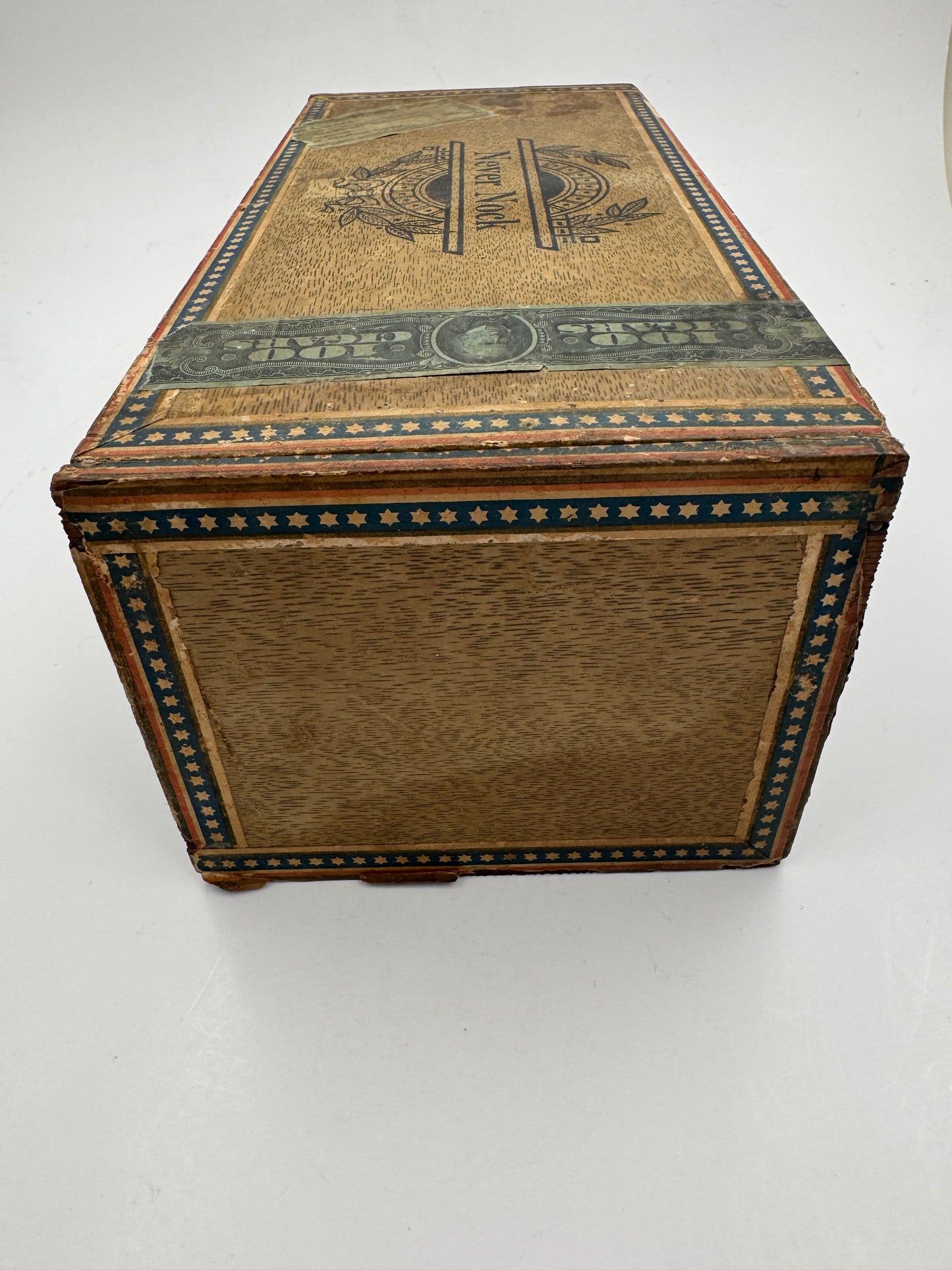 Vintage Cigar Box Never Nock RARE