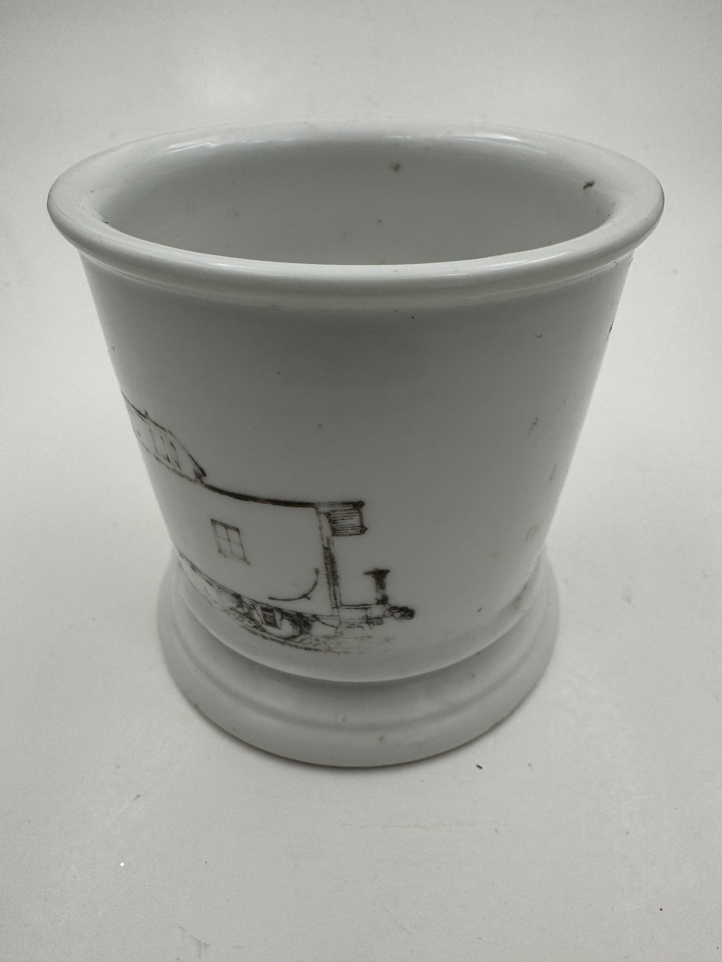 Vintage Shaving Mug Train Caboose