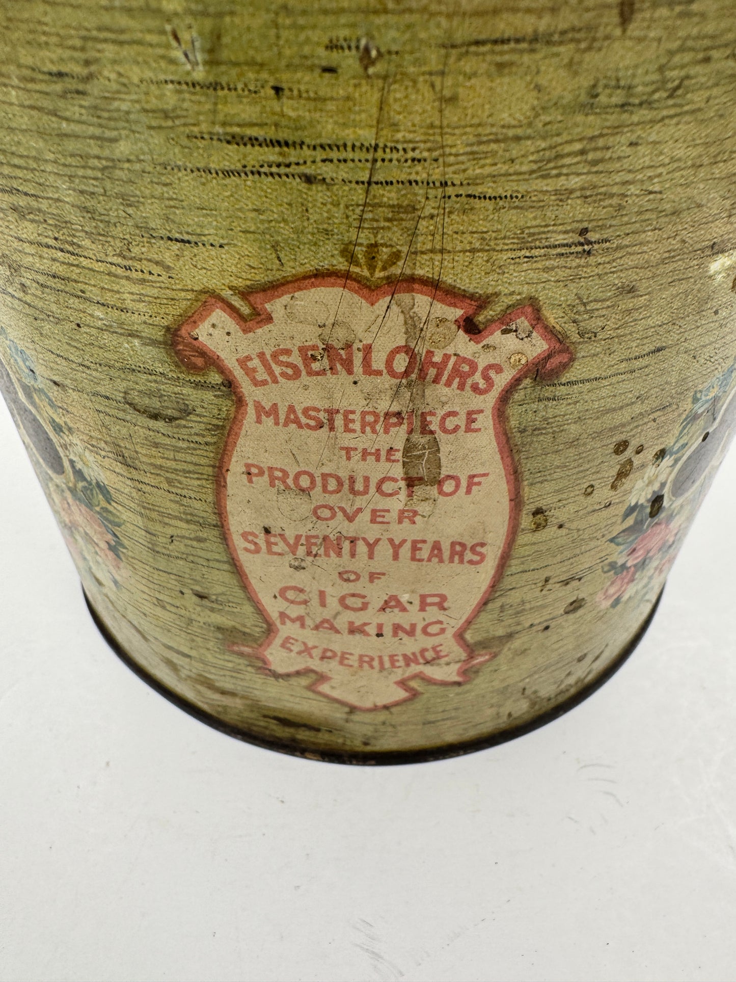 Vintage Tobacco Tin Henrietta “Otto Eisenlohr & Bros Empty Rare