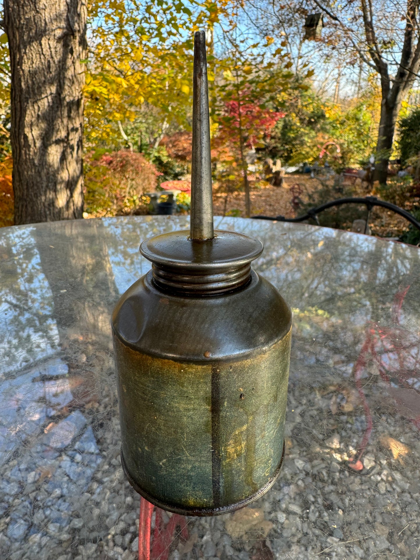 Vintage Oil Can Blue Jay Oiler