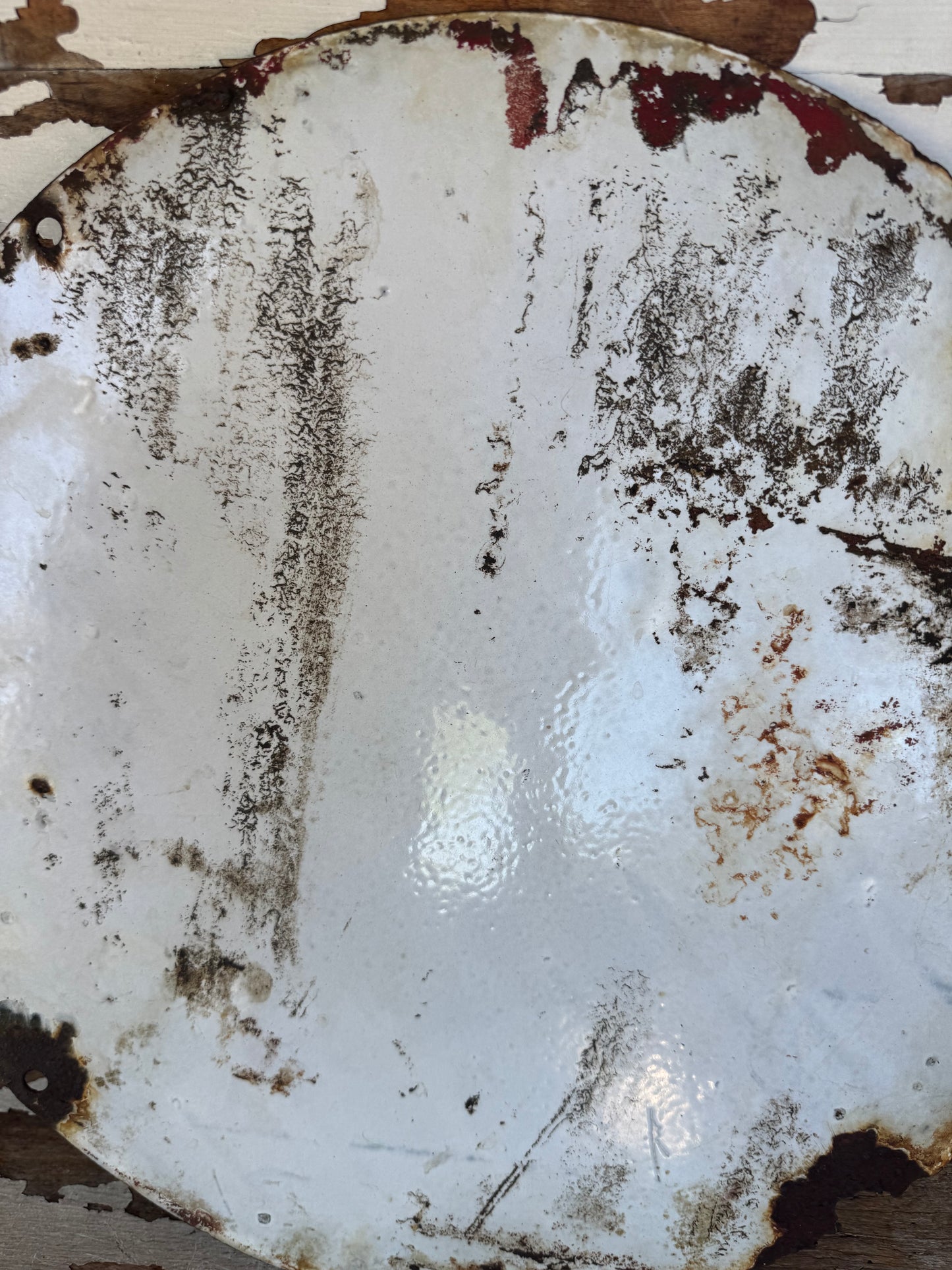 Vintage Texaco Sign 15” Porcelain