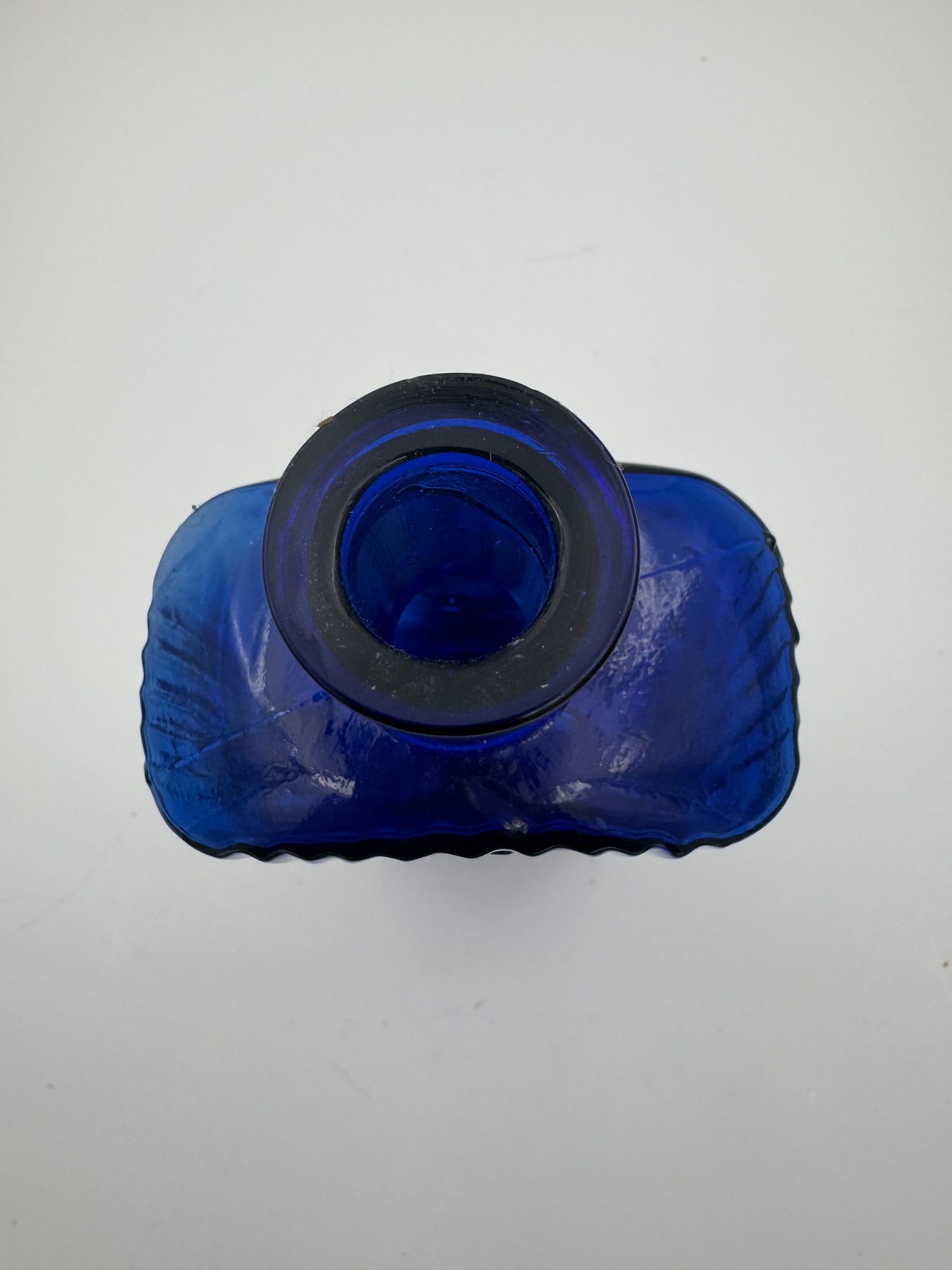 Vintage Poison Bottle Cobalt Blue 16 Ounce RARE