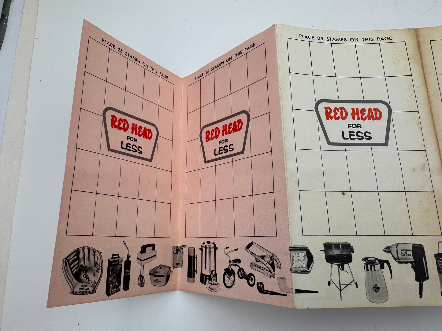Vintage Red Head Gasoline Booklet Premiums