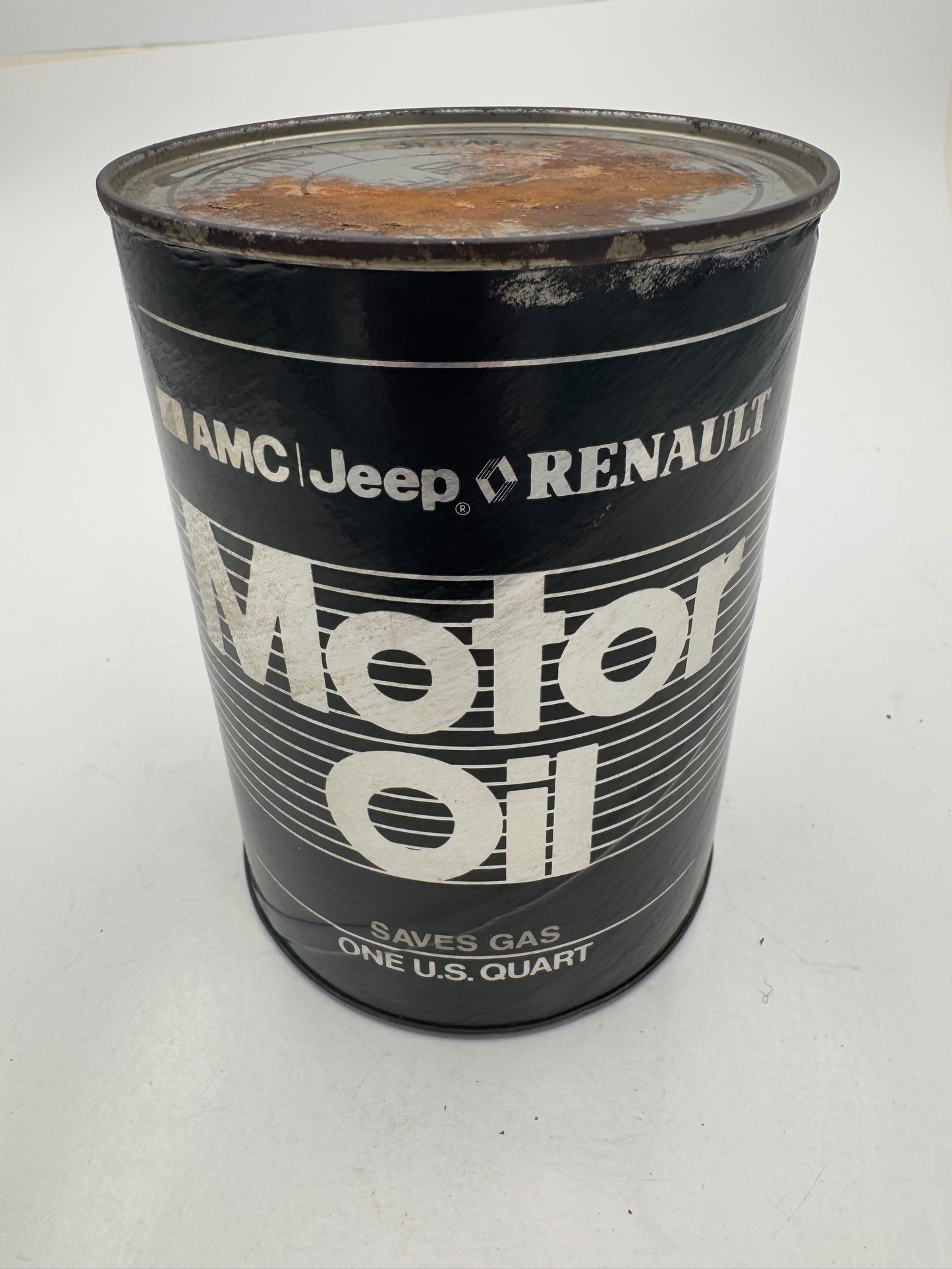 Vintage AMC Oil Can Full