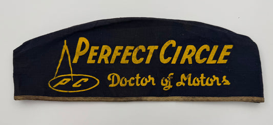 Vintage Gas Station Attendant’s Hat Perfect Circle Piston Rings