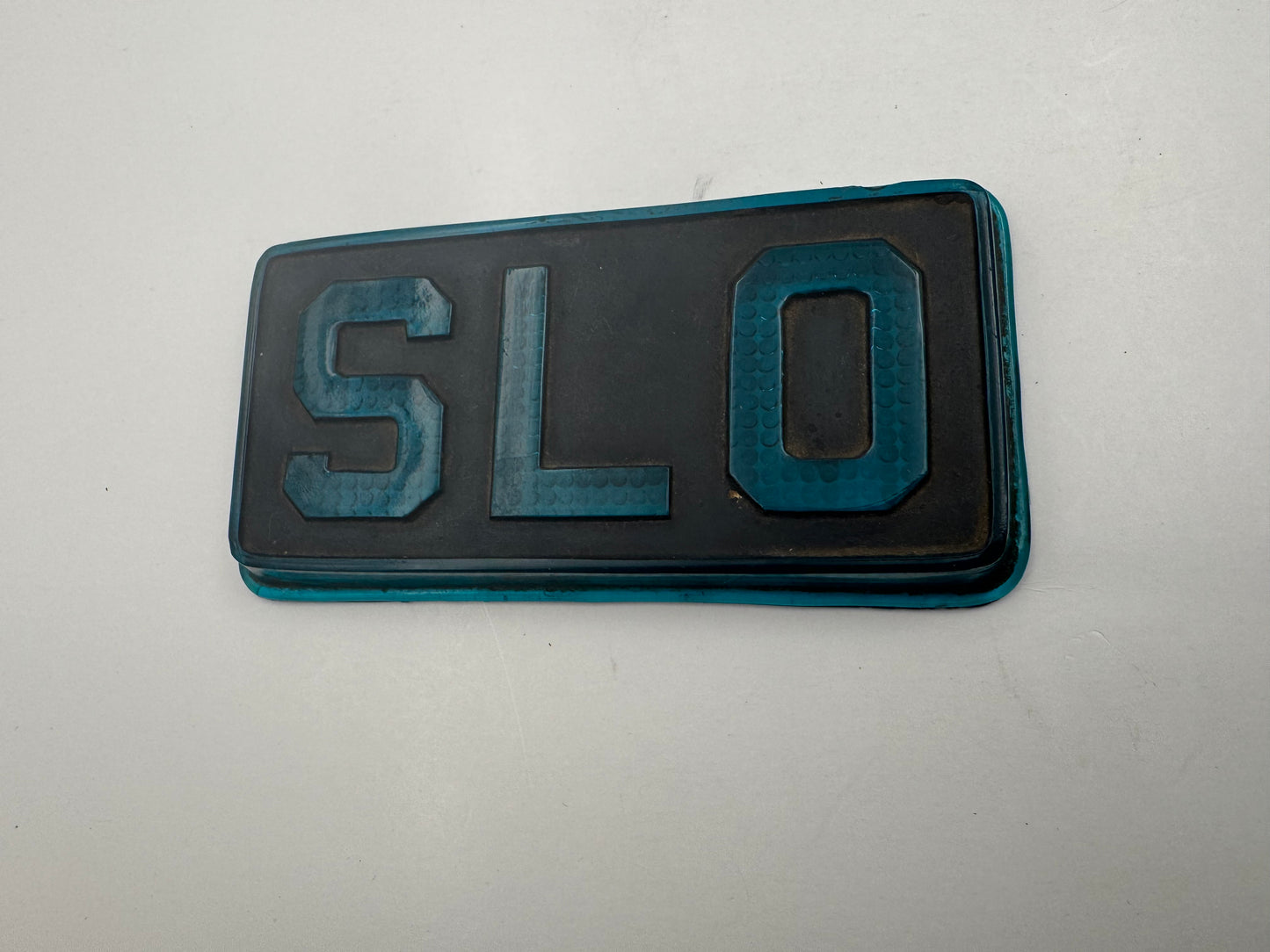 Vintage Glass Brake Light Cover SLO