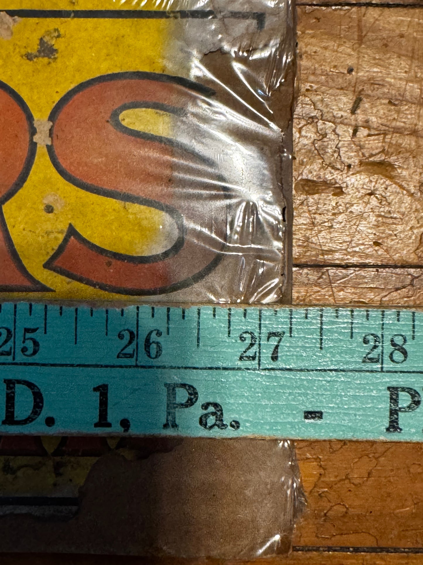 Vintage Sign Flints Powders Paper Great Graphics