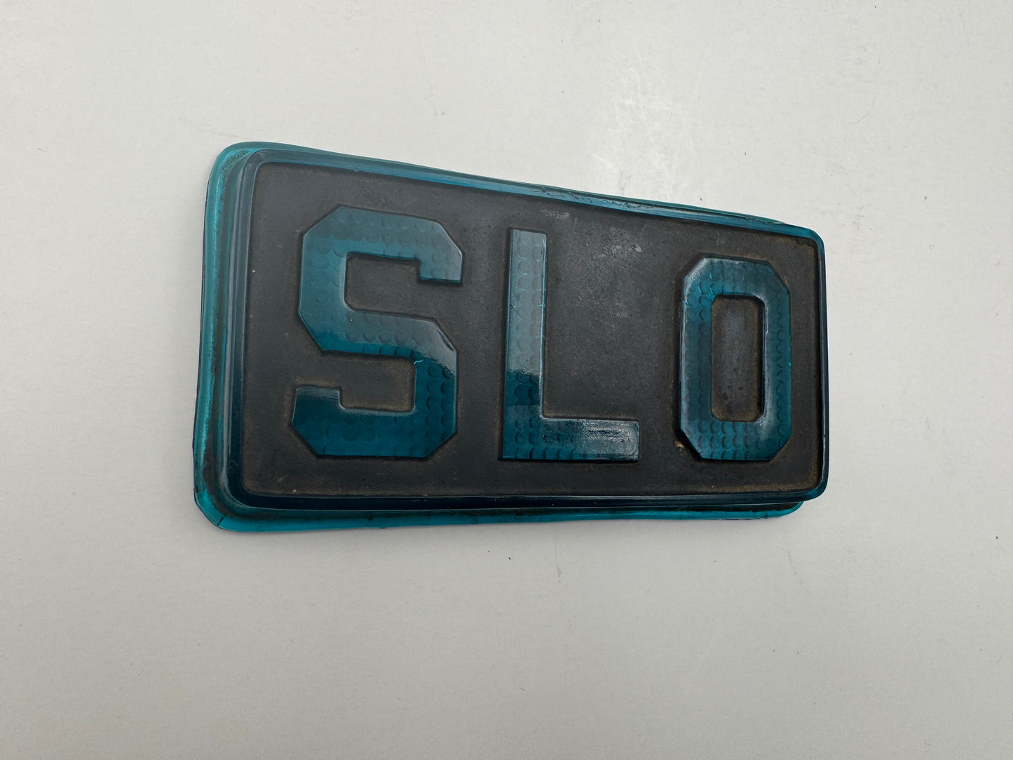 Vintage Glass Brake Light Cover SLO
