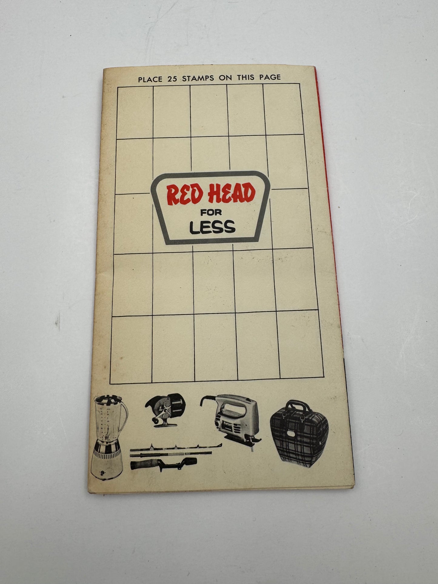 Vintage Red Head Gasoline Booklet Premiums