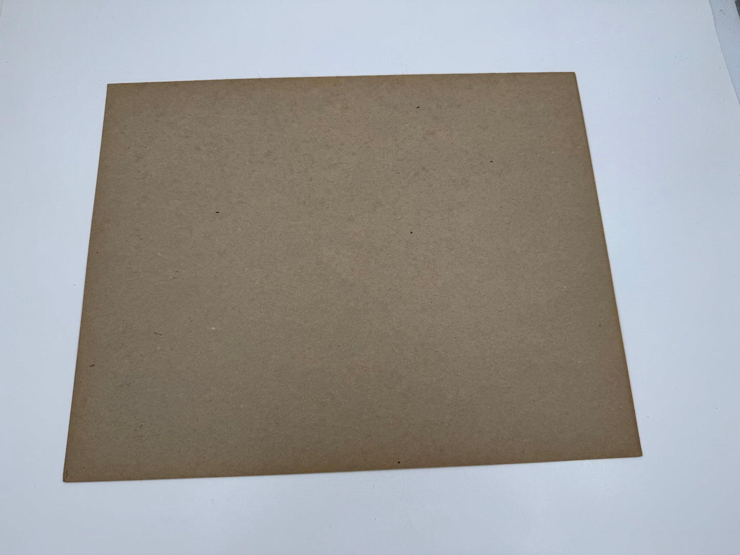 Vintage For Rent Sign 1950s Cardstock