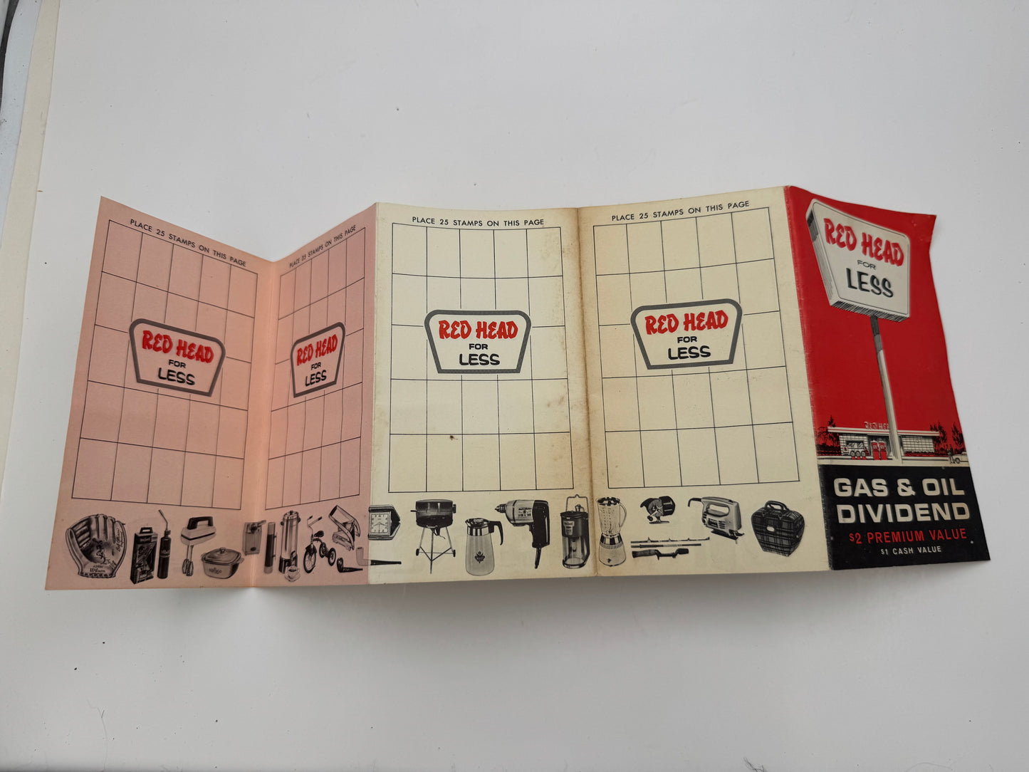 Vintage Red Head Gasoline Booklet Premiums
