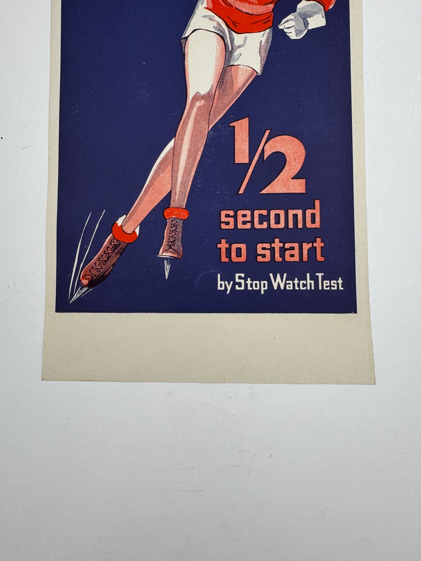 Vintage Tydol Gasoline Broadside Ad Rare Minty