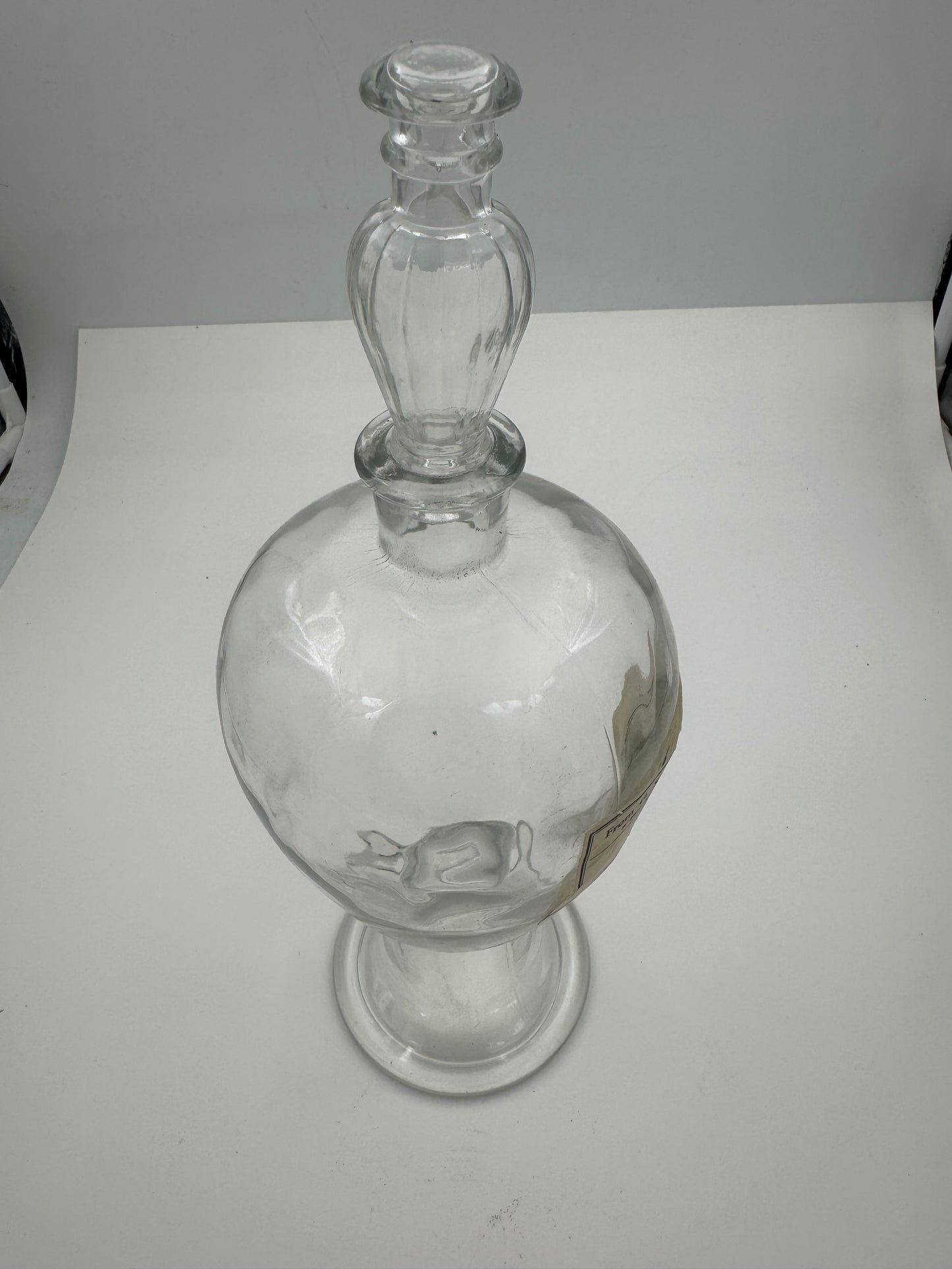 Vintage Apothecary Jar Counter Top Country Store