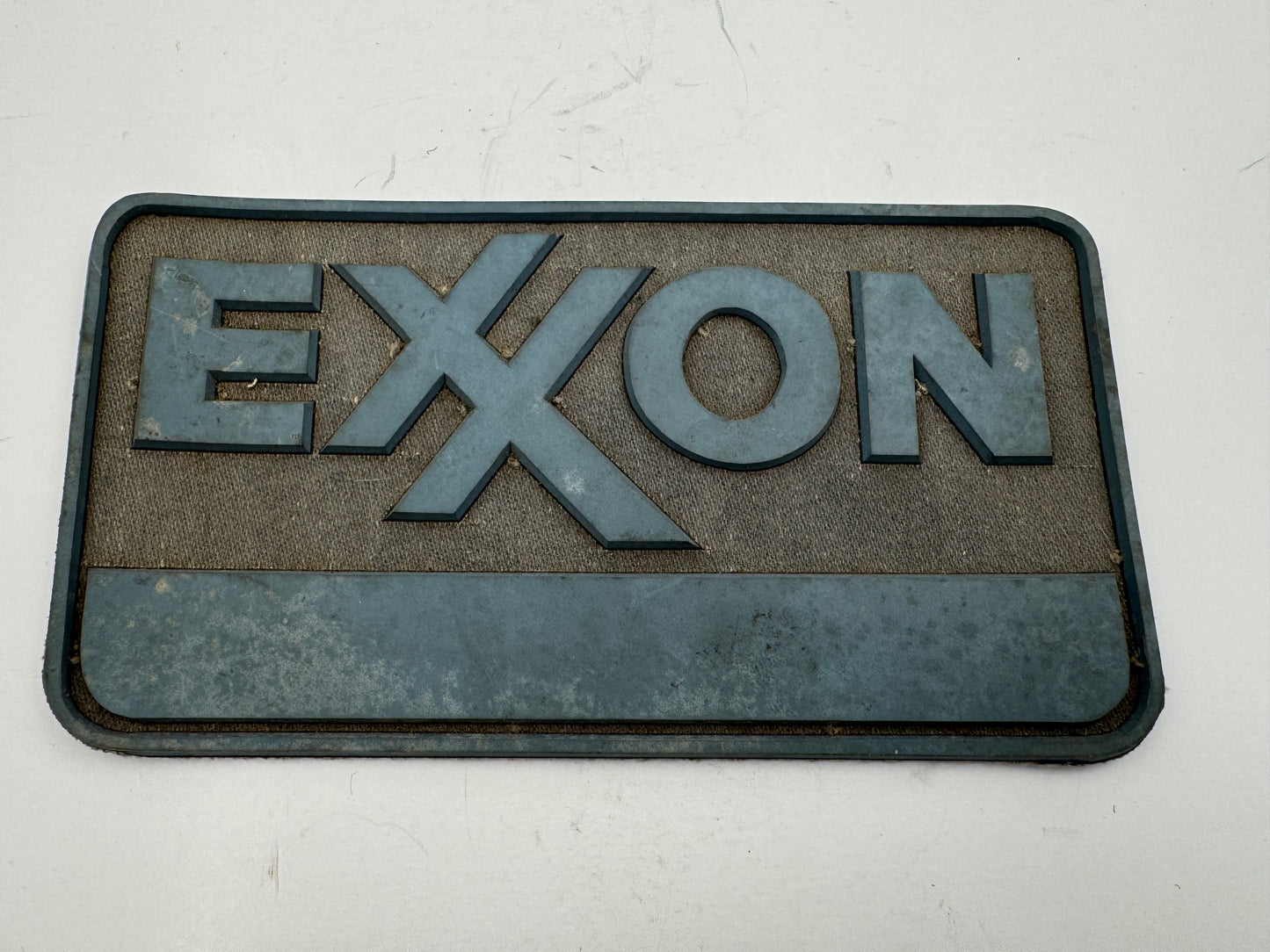Vintage Exxon Rubber Pad Desk Accessory