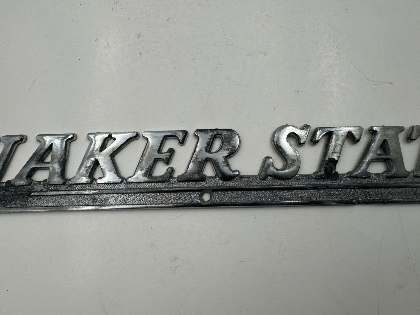 Vintage Quaker State Sign Emblem