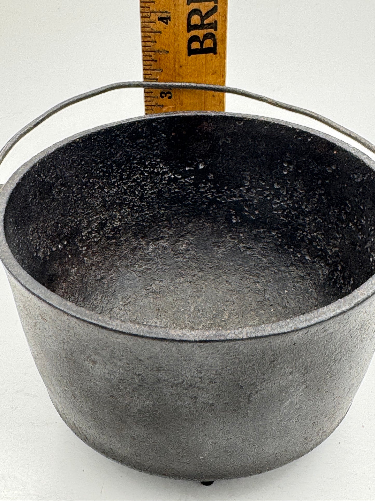 Vintage Salesman Sample Wagner 3 Leg Stock Pot