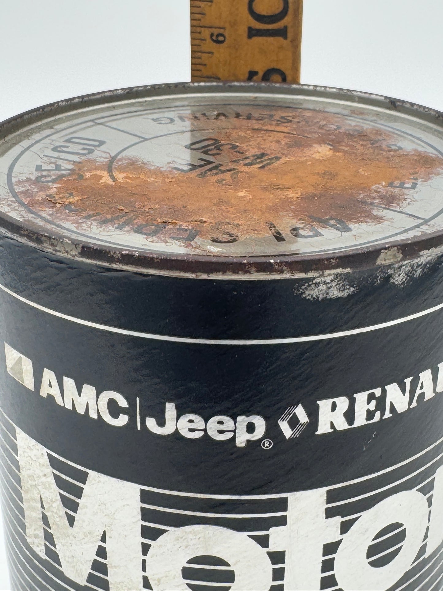 Vintage AMC Oil Can Full