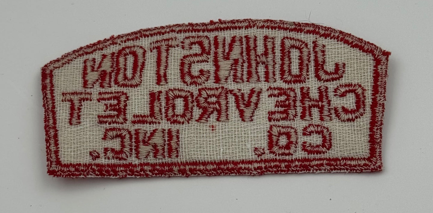 Vintage Johnston Chevrolet Co Inc Patch