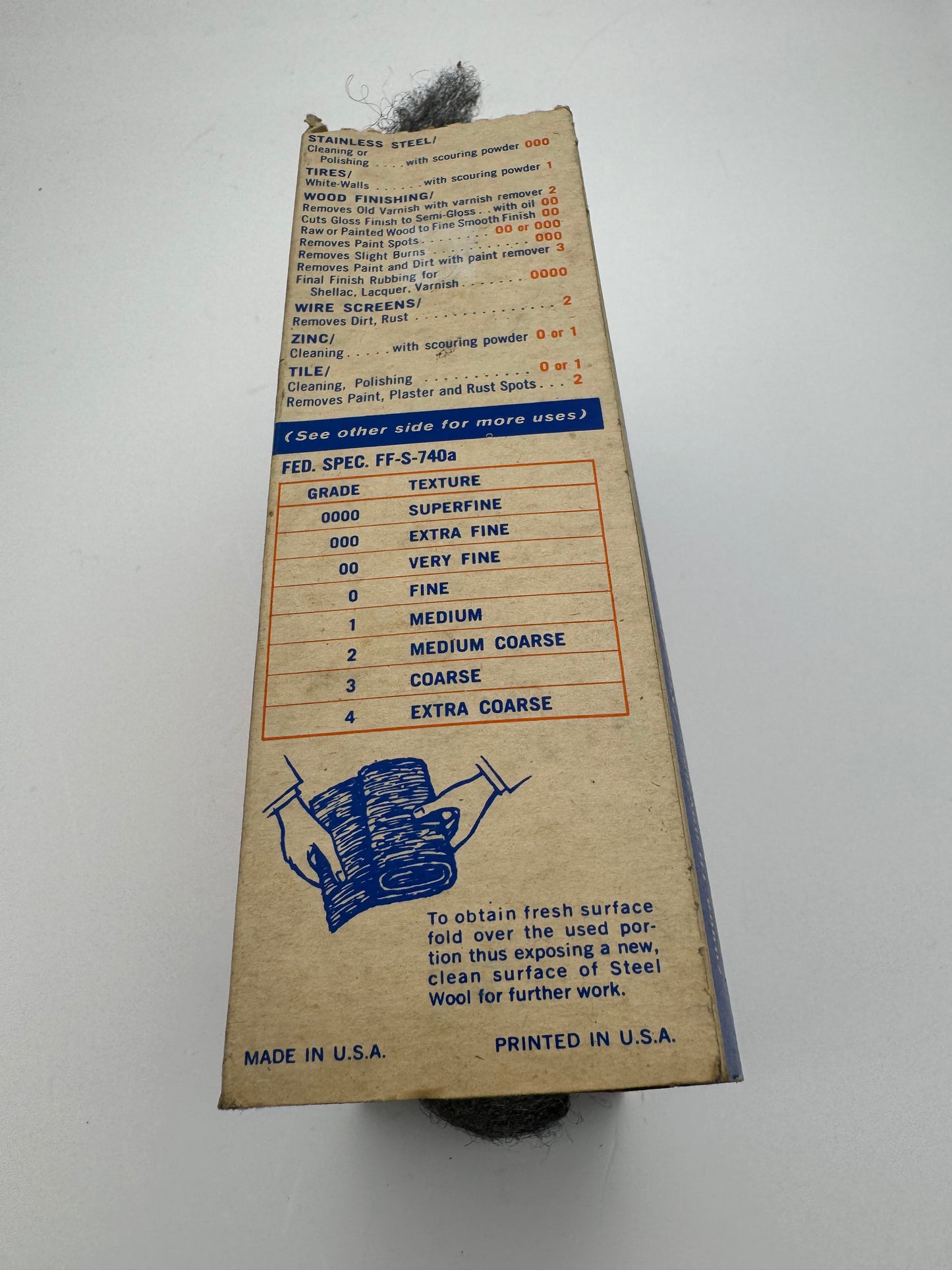 Vintage Beaver Steel Wool Pads