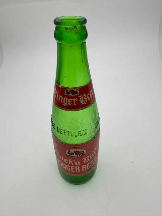 Vintage Cock N Bull Ginger Beer Bottle