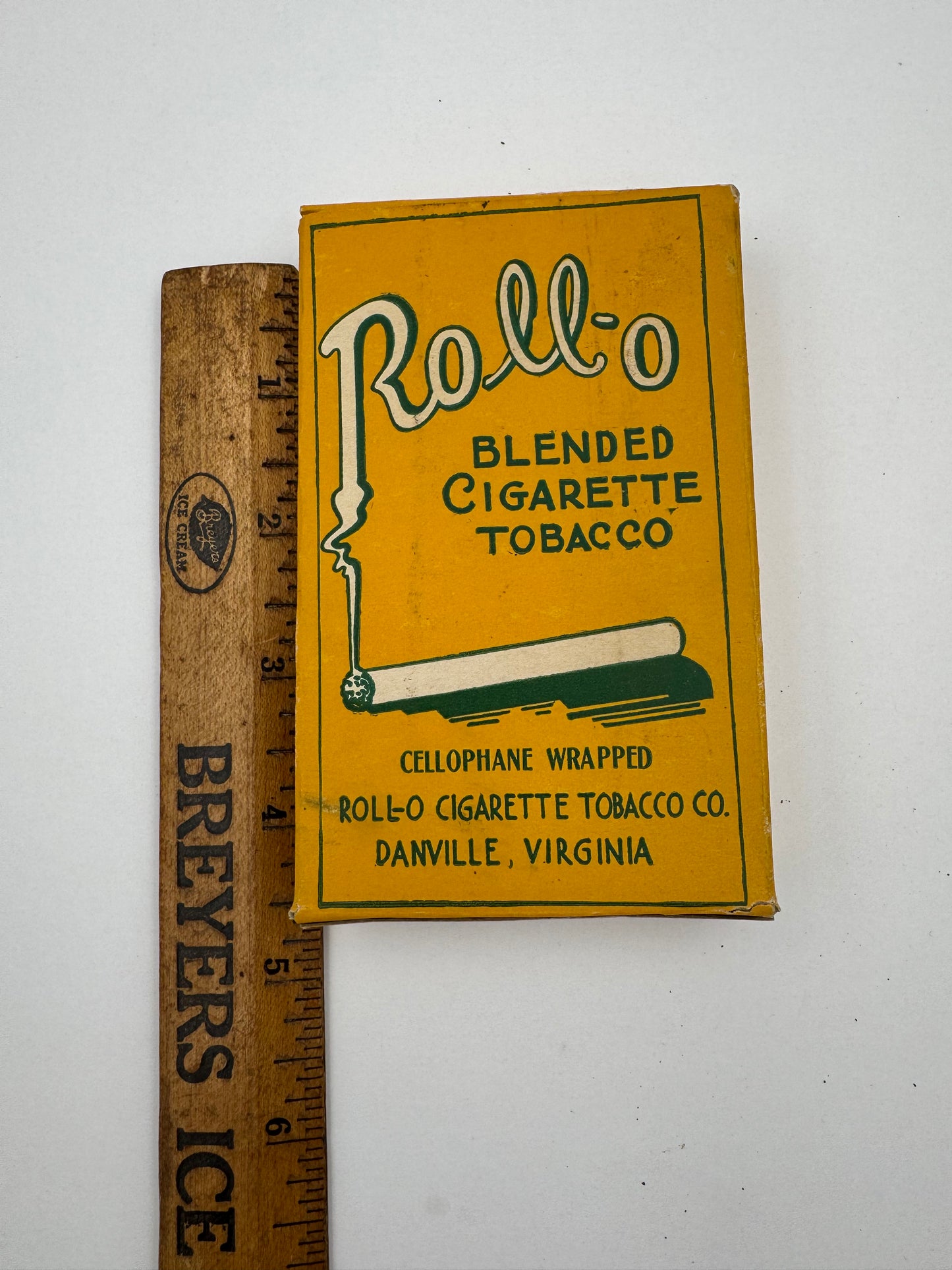 Vintage Roll-O Tobacco Box Empty