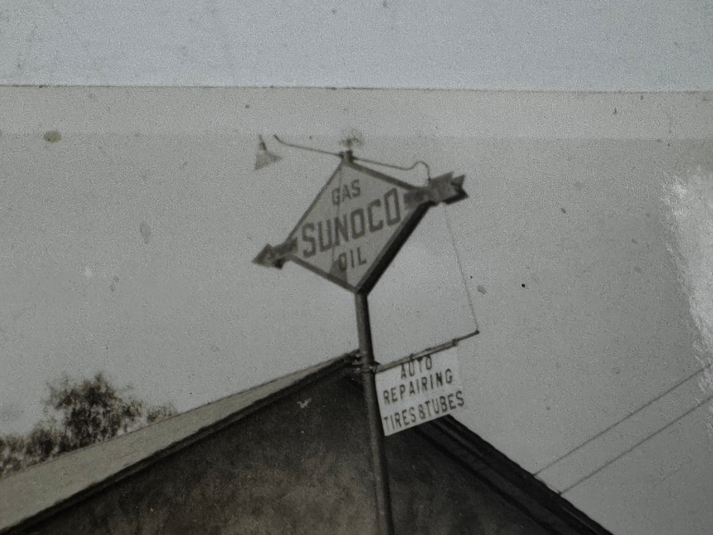 Vintage Gas Station Photos With Women Lot of 2
