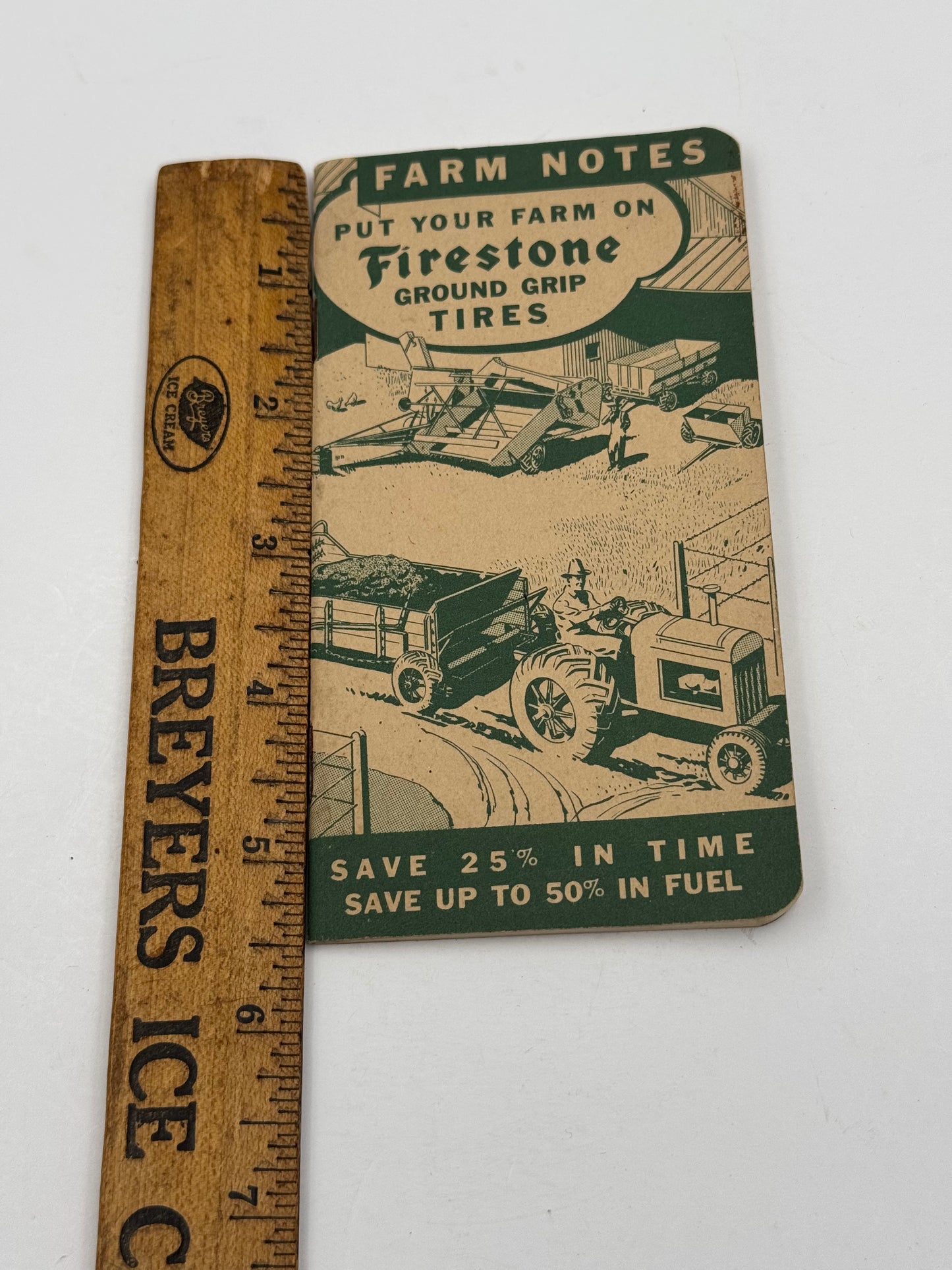 Vintage Firestone Tires Farm Notebook NOS