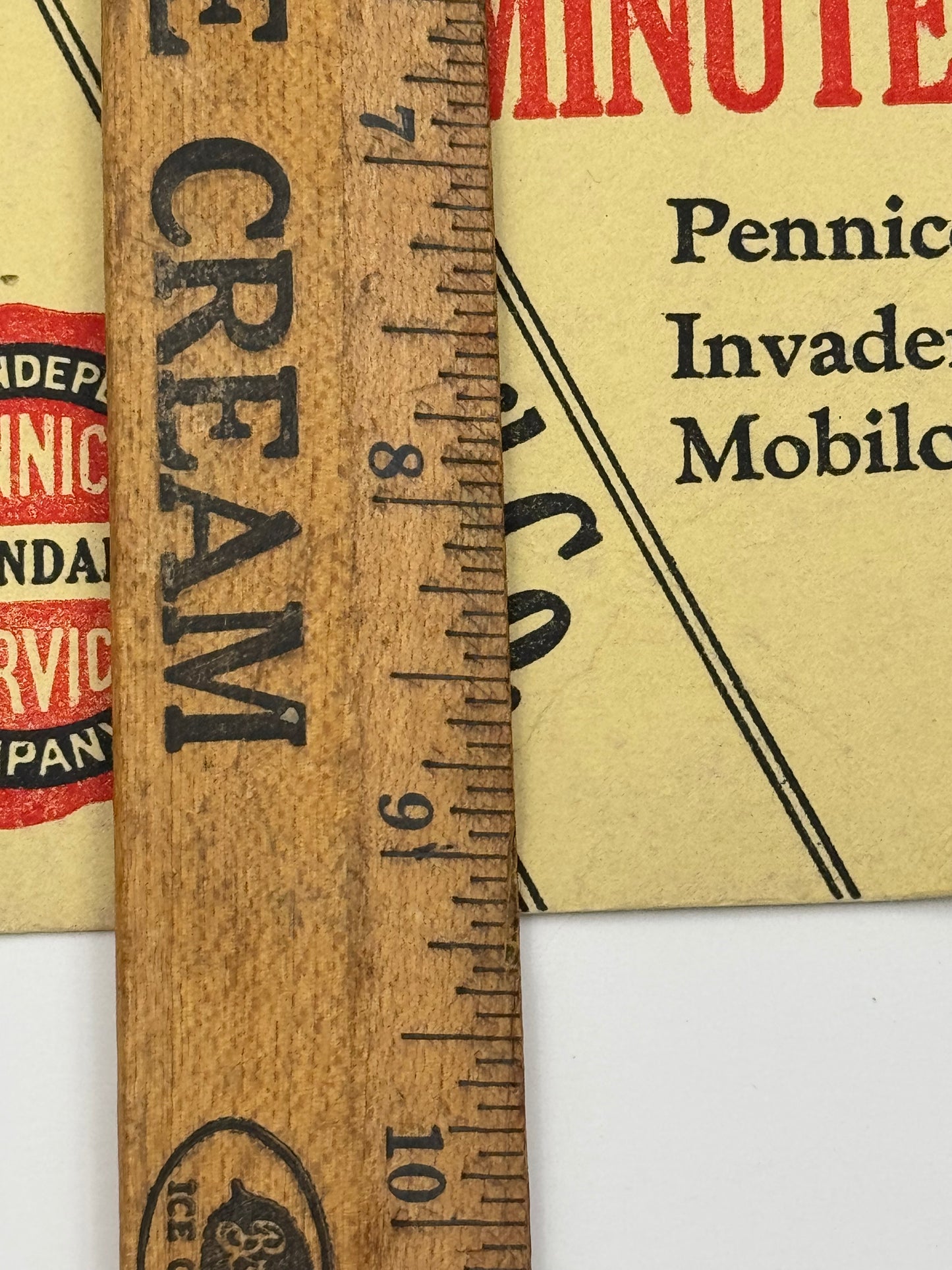 Vintage Pennico Oil Co. Blotter RARE