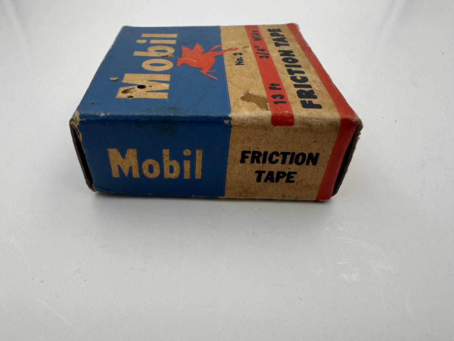 Vintage Mobil Oil Friction Tape Pegasus NOS