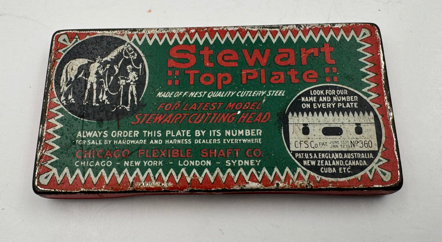 Vintage Stewart Razor Blade Tin