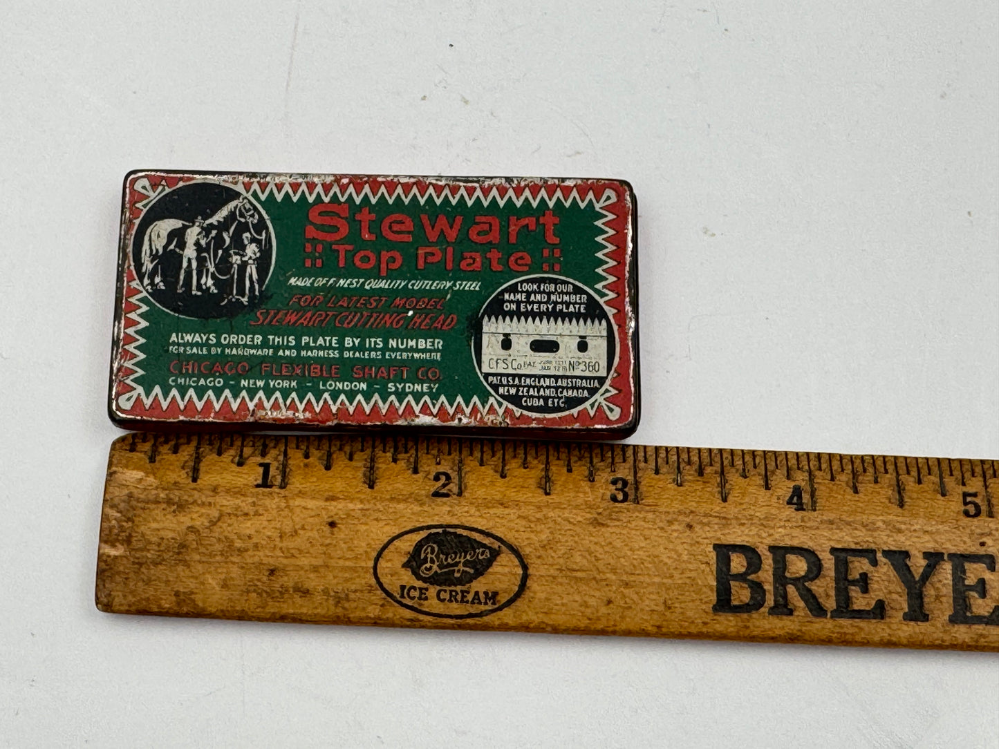 Vintage Stewart Razor Blade Tin