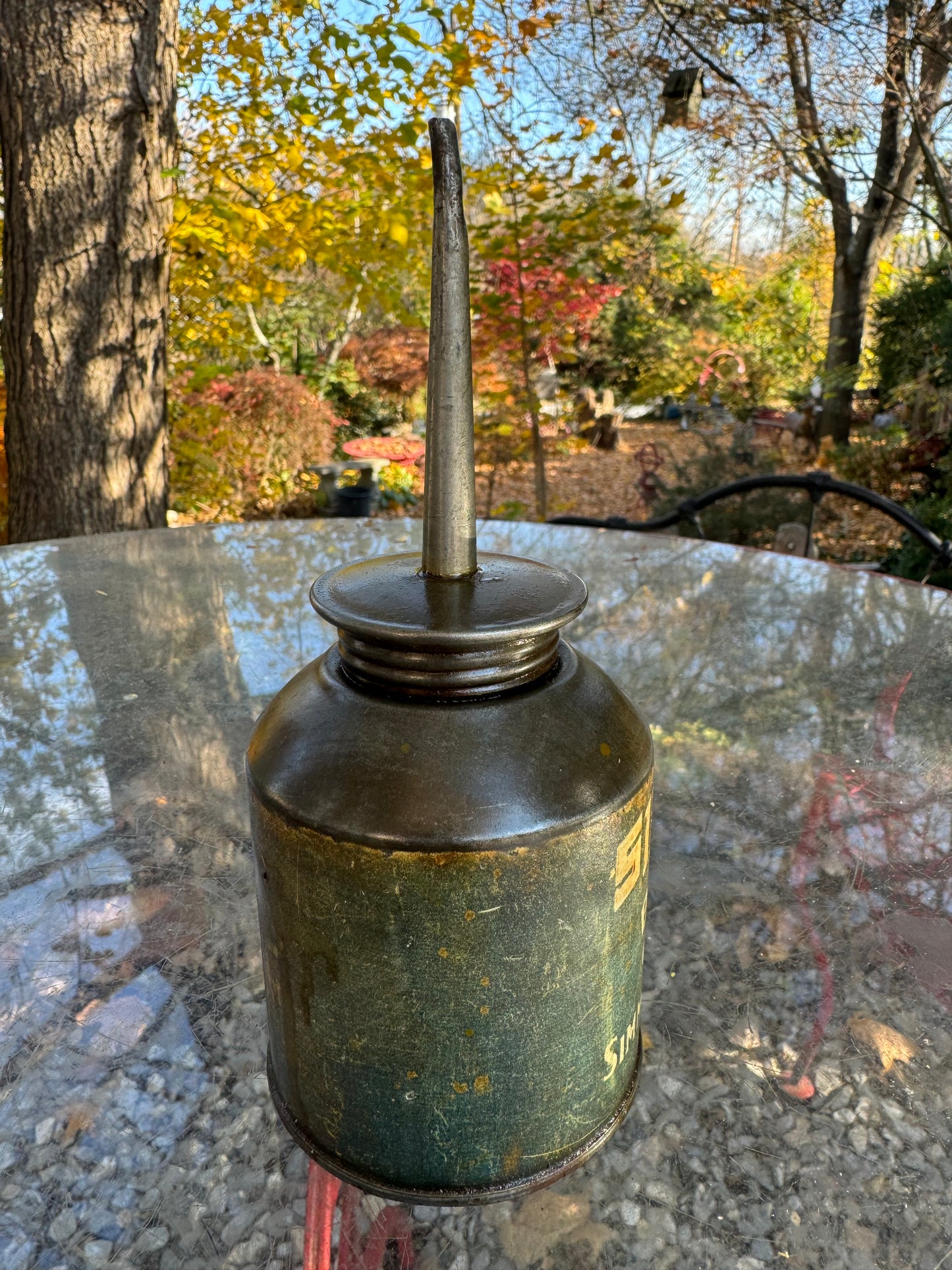 Vintage Oil Can Blue Jay Oiler