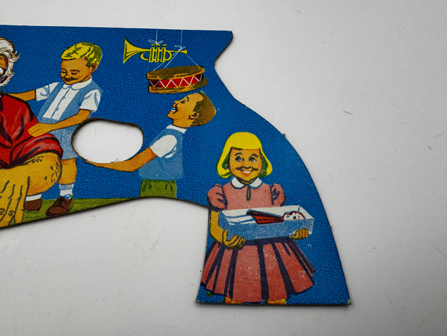 Vintage Coca Cola Snap Gun Toy 1940s Santa Claus NOS