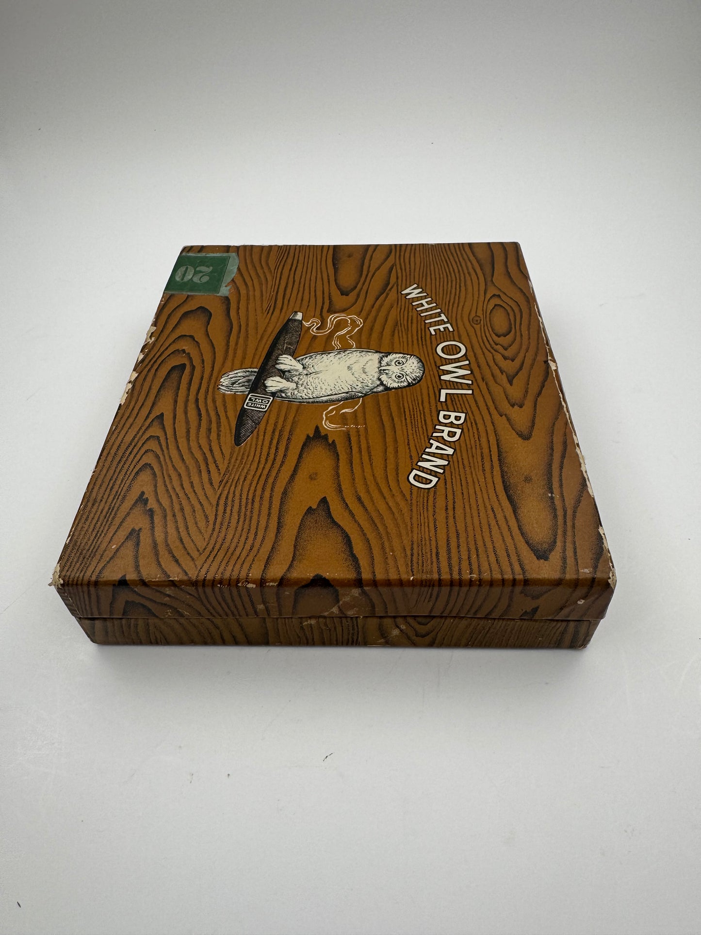 Vintage White Owl Cigars Box Empty