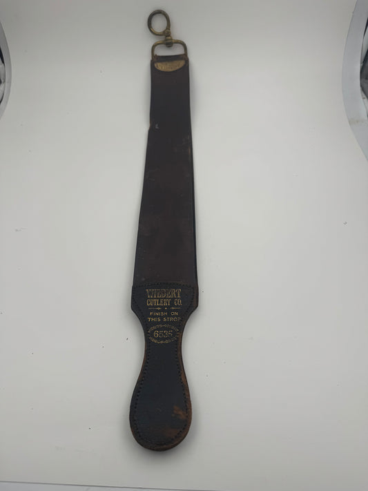 Vintage Barbershop Razor Strop Wilbert 6535