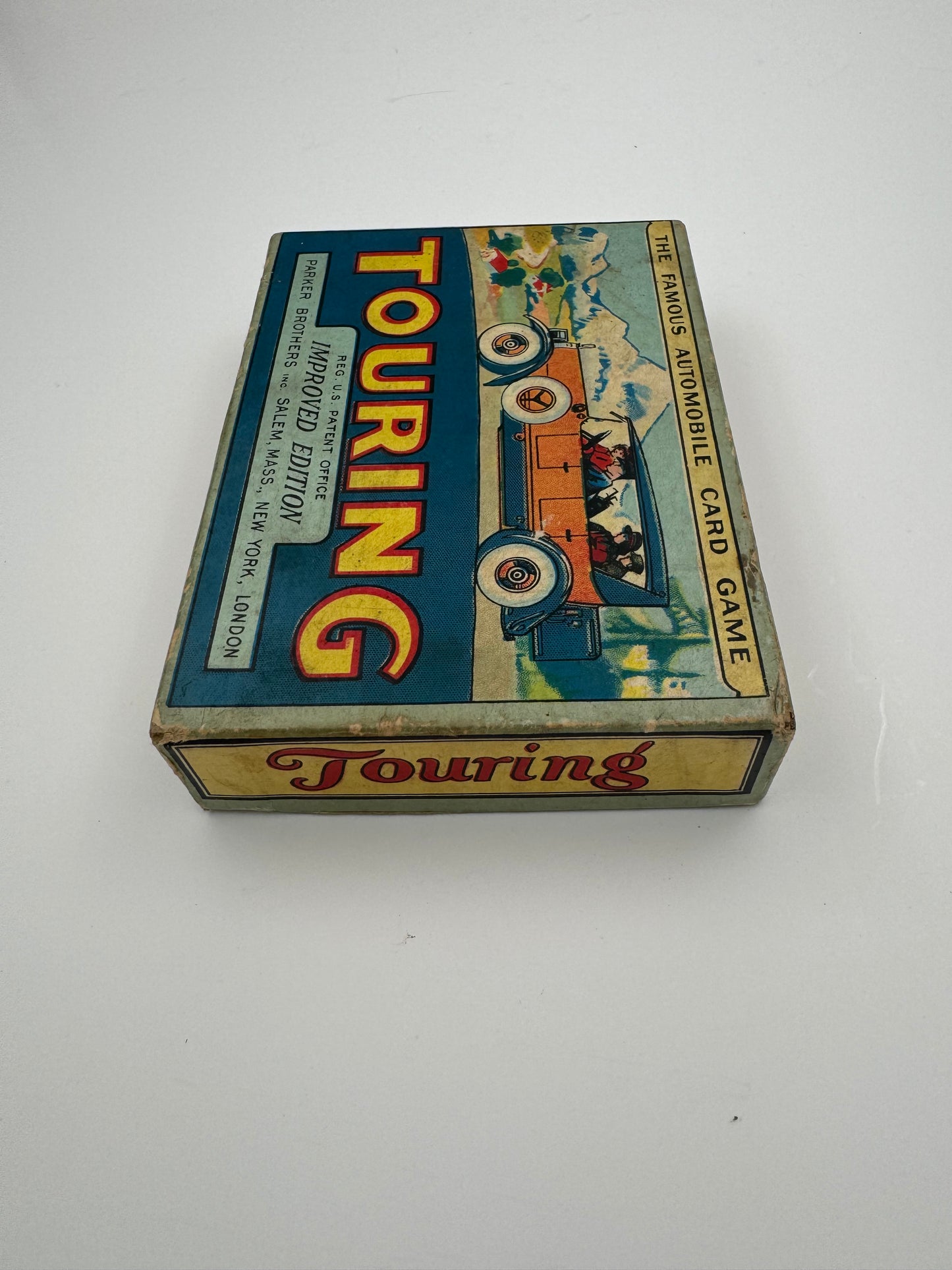 Vintage Touring Automobile Card Game Complete